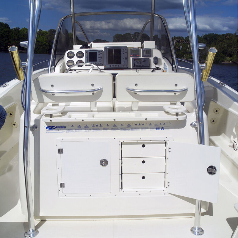 KingStarboard Marine Starboard Polymer Sheets by TACO Marine, 12" x 27" x 3/4", White image number 2